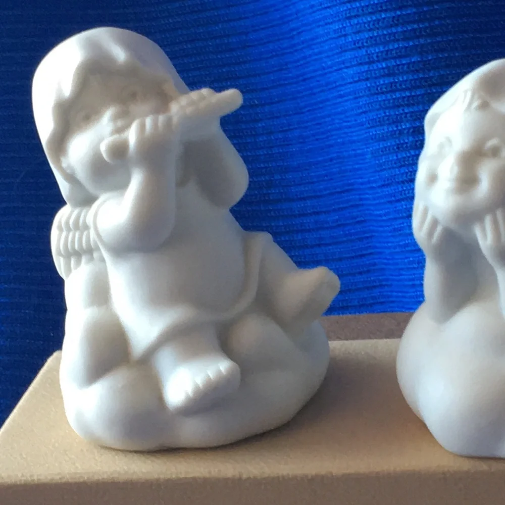 Vintage 1981 Little Gallery by Hallmark: “Heavenly Serenade” Figurines
